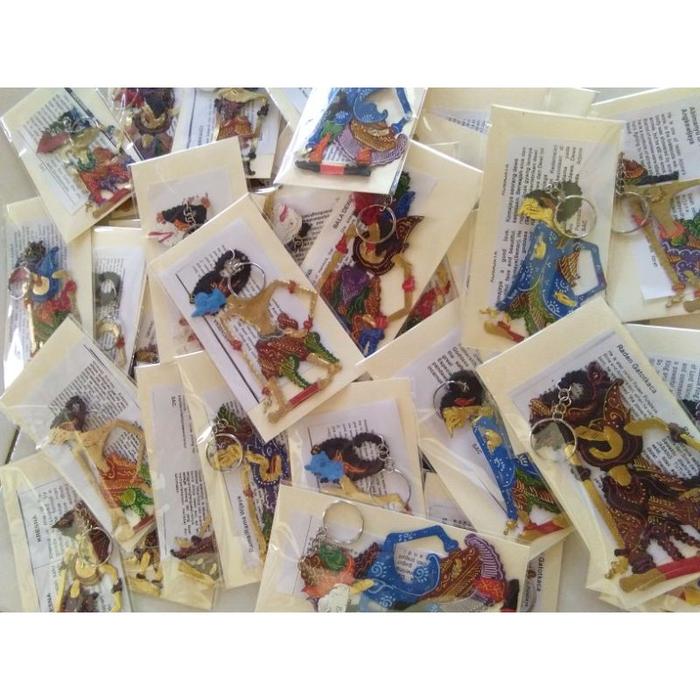 Gambar Aksesoris Gantungan Kunci Ganci Keycan Wayang Kulit Mini Asli ORIGINAL dari Pasarans undefined Tokopedia
