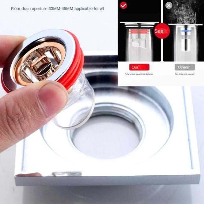 Gambar Penutup Paralon Pipa Pvc 3 inch Buka Tutup Dop Saluran Air Pembuangan - Drain Floor dari ATHODA undefined Tokopedia