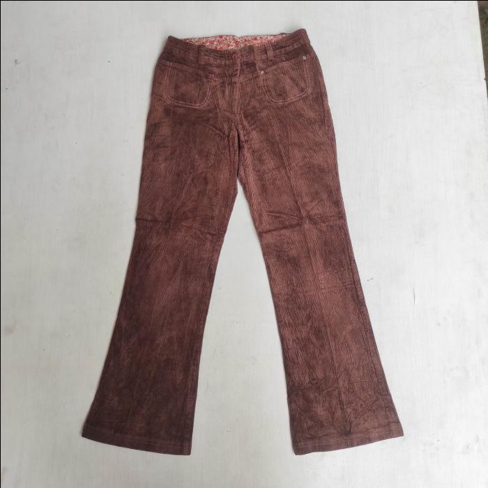 Jual Micmac Corduroy Flare pants size 27 wanita Kota