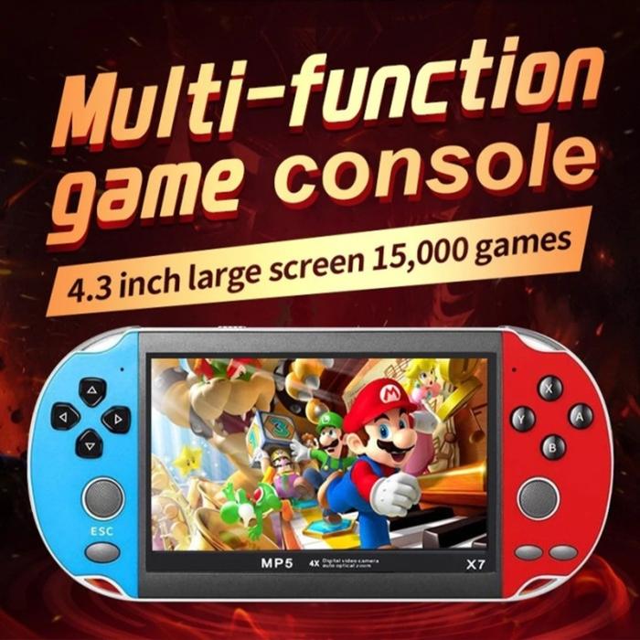 Gambar Gameboy Console Game PSP X7 screen 4.3 inch 8GB MP5 music video player dari Sumber Jaya next gen undefined Tokopedia