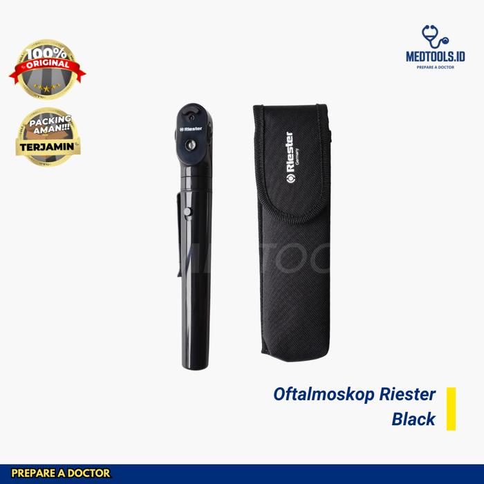 Gambar Oftalmoskop riester - Germany - Hitam dari medtools.id undefined Tokopedia