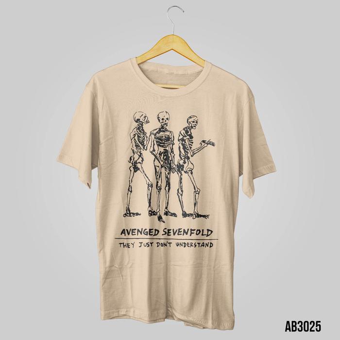 Gambar Kaos Band Avenged Sevenfold -They Just Dont Understand - Putih, S dari Kaosedhewe Store undefined Tokopedia