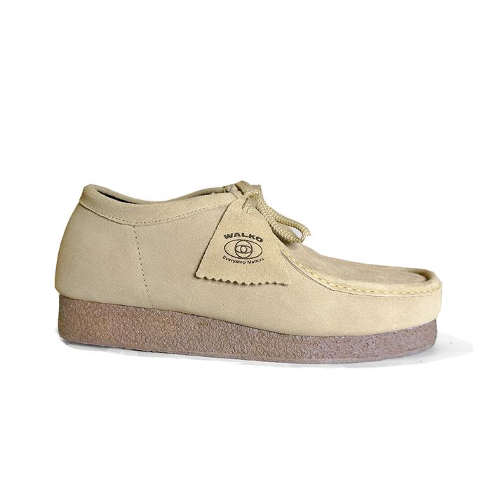 Gambar Sepatu Kulit Pria Suede Casual Walko Kluska Cream - Cream, 42 dari Walko Every Step undefined Tokopedia