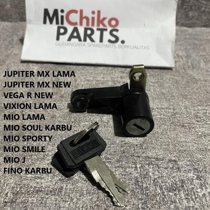 Gambar Kunci Kontak Set Assy Jupiter MX New 135 2010 2011 2012 2013 2014 2015 Plus Kunci Jok - JOK SAJA dari kaizen.michikoparts undefined Tokopedia