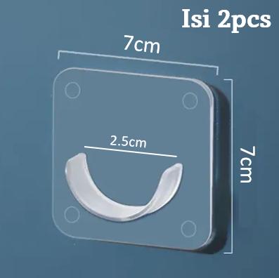 Gambar Hanger untuk Curtain Rod Gantungan Tirai - bracket sabit dari Bayluna Dr.Compy undefined Tokopedia