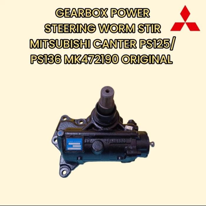 Gambar GEARBOX POWER STEERING MITSUBISHI CANTER 125PS/136PS WORM STIR MK47219 dari SINAR CAHAYA DIESEL undefined Tokopedia