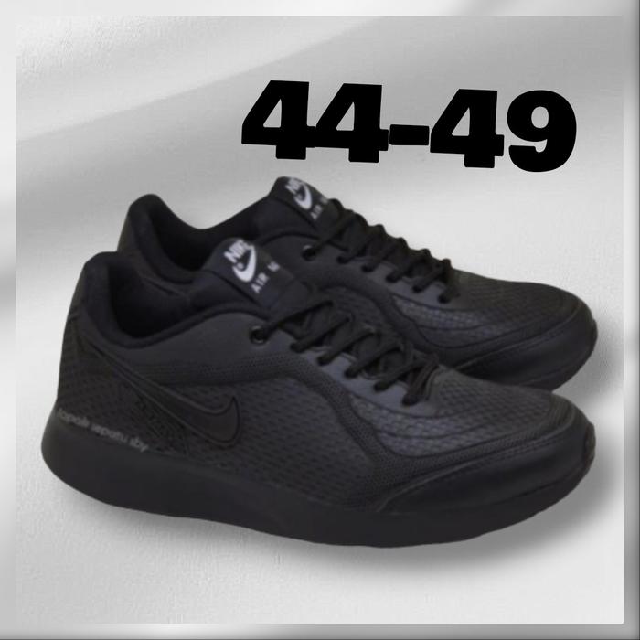 Gambar Sepatu Jumbo Big Size 44-45-46-47-48-49 Hitam Pria Sekolah Sneakers - HTM polos TPR, 44 dari DIANA_SHOES 906 undefined Tokopedia