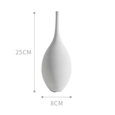 Gambar Classic Belles Morandi Ceramic Vase/vas bunga aestetik home decor - medium white dari Belleshome undefined Tokopedia