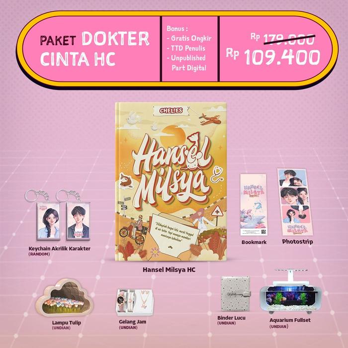 Gambar Pre Order - Buku Novel - Hansel Milsya - Chelies - Skuad - Bumifiksi - DokterCinta HC dari Bumi Fiksi Makassar undefined Tokopedia