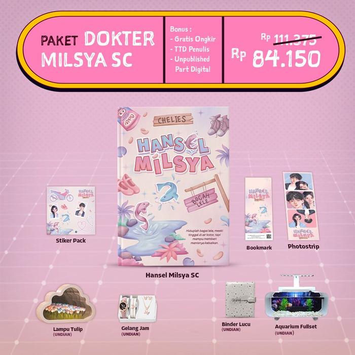 Gambar Pre Order - Buku Novel - Hansel Milsya - Chelies - Skuad - Bumifiksi - DokterMilsya SC dari Bumi Fiksi Makassar undefined Tokopedia