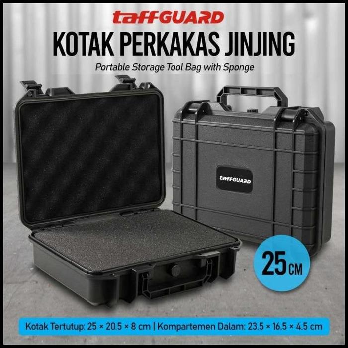 Gambar Tool Box Set Kotak Perkakas Jinjing Wadah Obeng Kunci Storage Bag Spon - 25cm dari TOKO FERI 7877 undefined Tokopedia