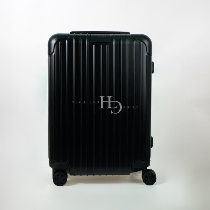 Gambar Rimowa Cabin S 34L Suitcase Black Matte Polycarbonate (55 x 39 x 20) dari High Gentlemen & Ladies undefined Tokopedia