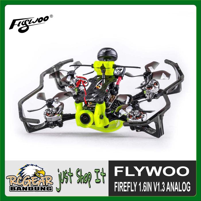 Gambar Flywoo Firefly 1.6'' Baby Quad Analog V1.3 Micro Drone FPV Quadcopter - PNP dari justShopIt undefined Tokopedia