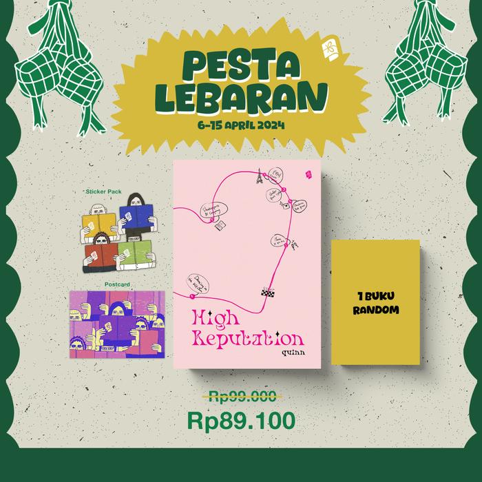 Gambar PRE ORDER 6-15 APRIL - Pesta Lebaran - Bumi Fiksi - HIGH REPUTATION dari bumifiksijakarta undefined Tokopedia
