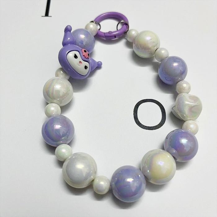 Gambar sanrio phone strap bracelet lanyard tali case casing hp universal lucu - kuromi dari Good Stuff co undefined Tokopedia