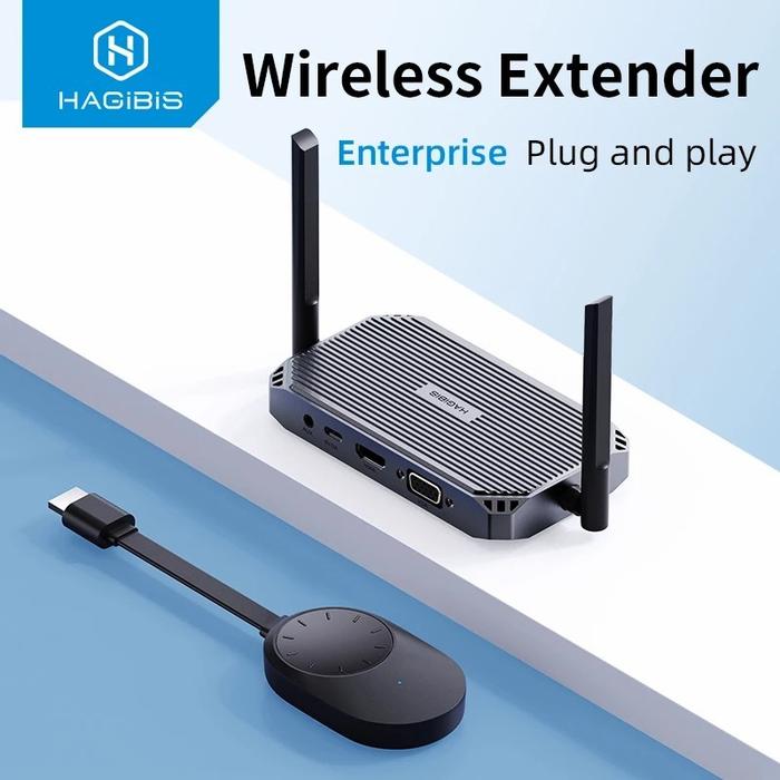 Receiver Display Promo HAGIBIS WIRELESS HDMI VIDEO TRANSMITTER RECEIVER EXTENDER DISPLAY ...