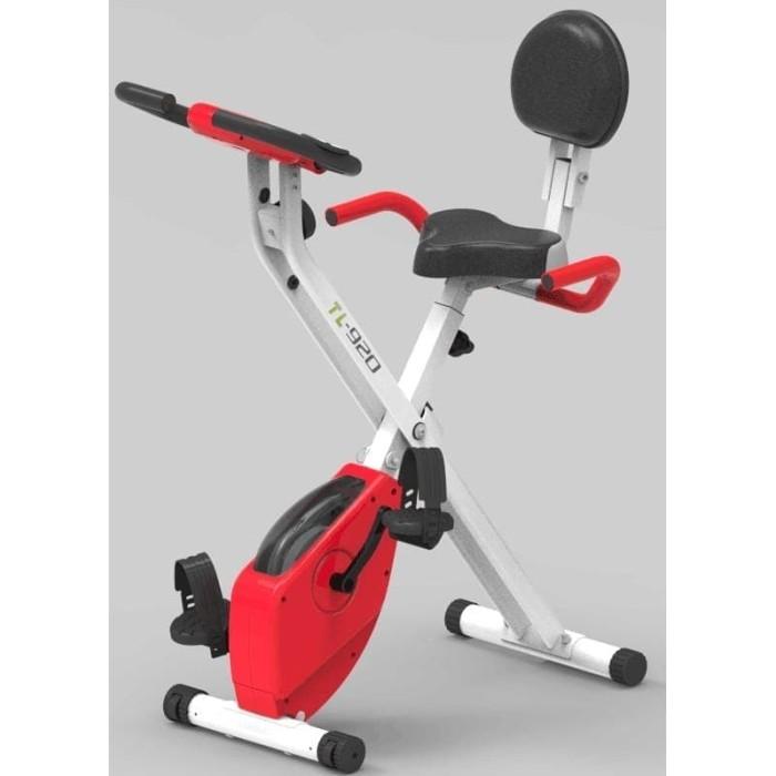 Gambar XBIKE TL 920 ORI TOTAL FITNESS Sepeda Fitnes Statis Spinning Lipat - Merah dari brad store toped undefined Tokopedia