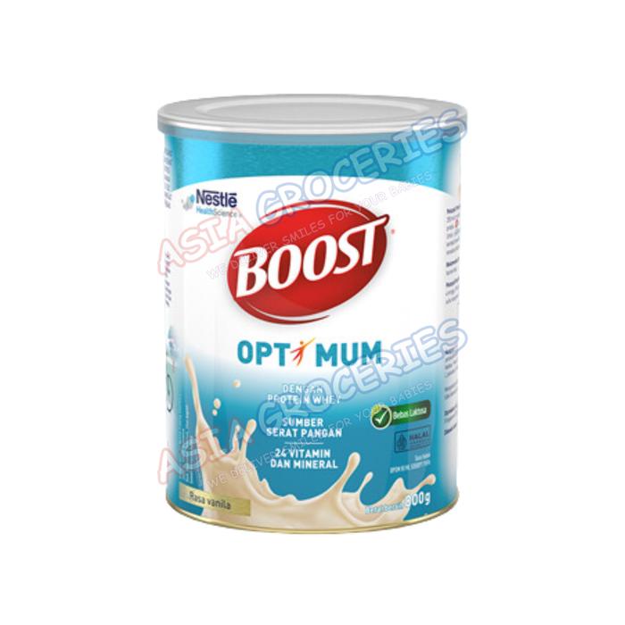 Gambar NESTLE BOOST OPTIMUM VANILA 800 G SUSU NUTRISI DEWASA DAN LANSIA dari Asia Grocery undefined Tokopedia
