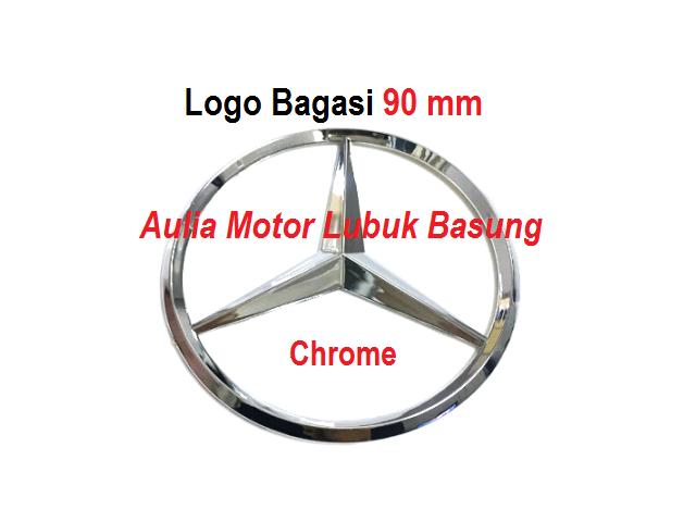 Gambar emblem logo bagasi mercedes benz mercy 90 mm w203 w204 w124 w212 w202 - Chrome 90mm dari Aulia Motor Lubuk Basung undefined Tokopedia