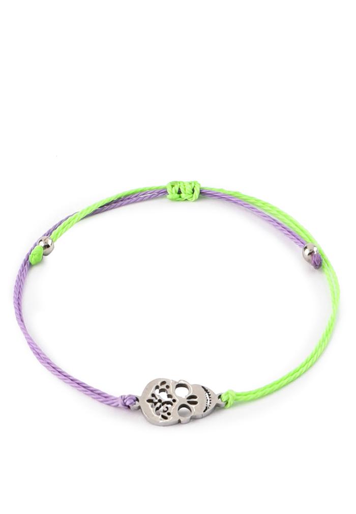 Gambar TuTu and Co. Gelang Tali Charm Skull - LA PLAYA dari TUTU & CO. Kota Denpasar Tokopedia