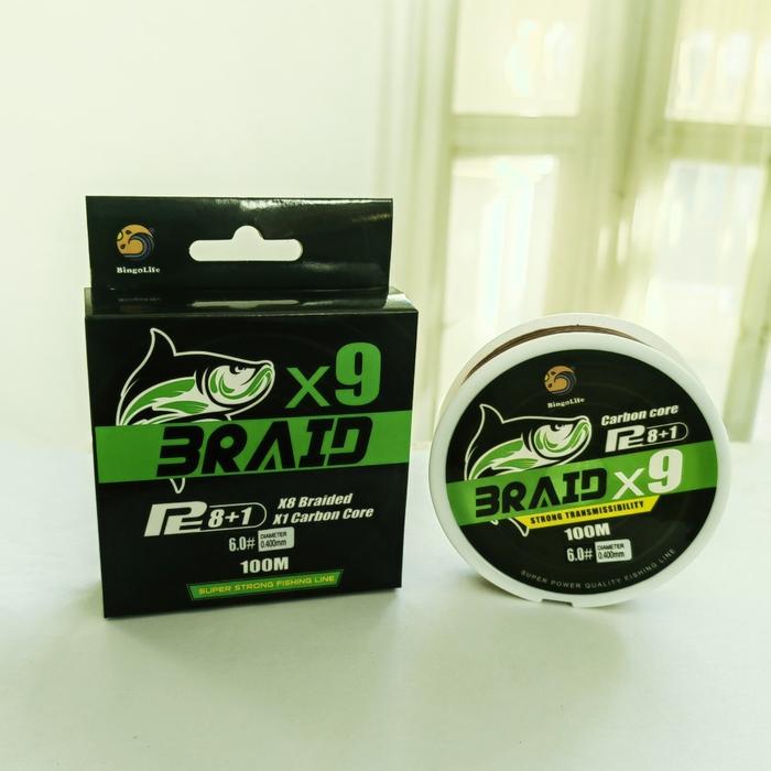 Gambar Senar PE X9 Benang Pancing Dikepang Karbon 100m Lembut Fluorocarbon Braided Fishing Line Kuat Mulus Senar Pancing 0.165mm 10.7kg - 0.8#0.15mm9.8kg dari tenggirisea undefined Tokopedia