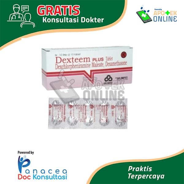 Gambar DEXTEEM PLUS 2 MG TAB 100`S dari Apotek Ilna Farma Babelan undefined Tokopedia
