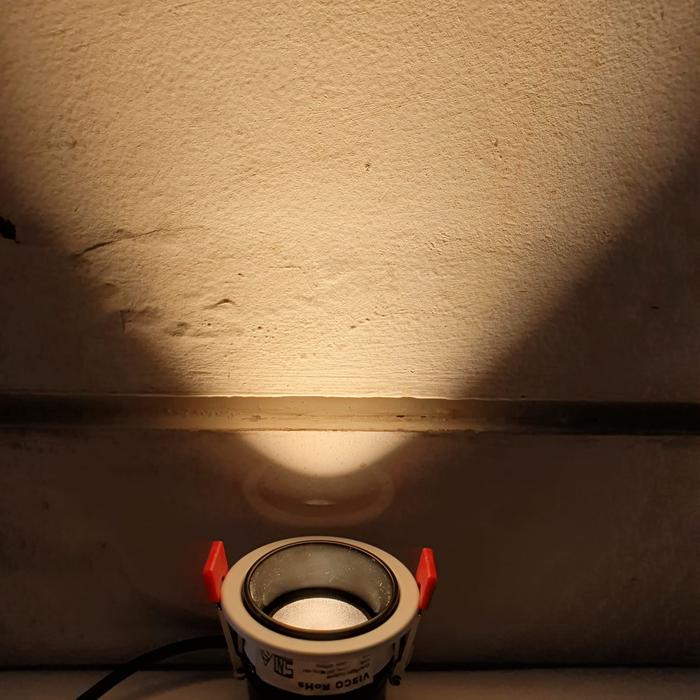 Gambar Downlight LED Spotlight Inbow 7W  Body Hitam Visco - 3000K dari Jogjaled12original undefined Tokopedia