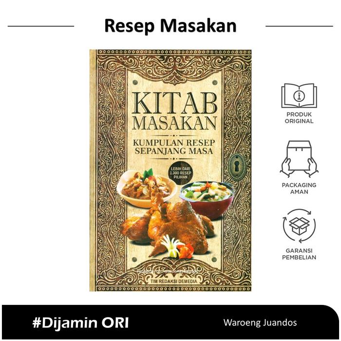 Gambar Buku Kitab Masakan Kumpulan Resep Sepanjang Masa - HC dari waroengjuandos undefined Tokopedia
