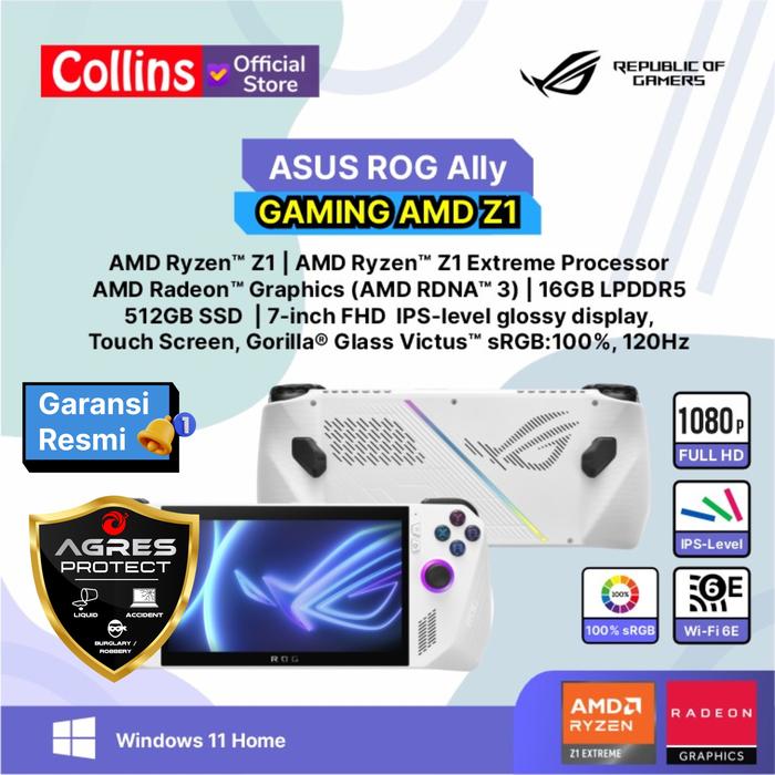 ROG Ally 120Hz Ryzen 溶かせる Z1 Extreme 512GB