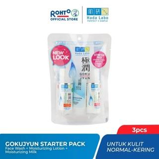 Gambar Hada Labo Starter Pack Series - Gokujyun - Shirojyun - Alpha Anti Aging - Hadalabo - MyLedi - Starter Goku dari MY LEDI undefined Tokopedia