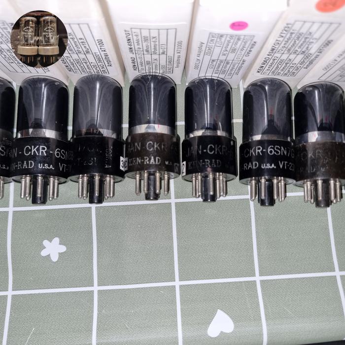 真空管】6SL7GT 2本セット
