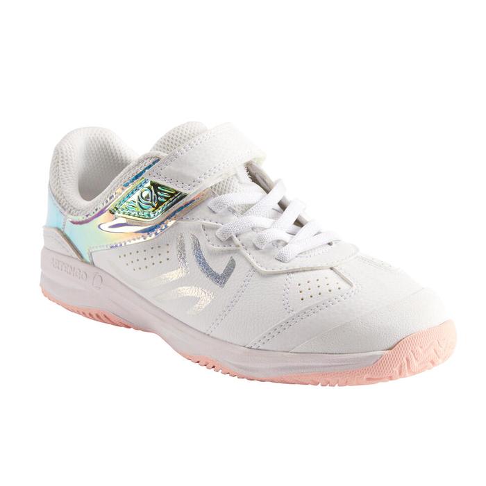 Jual Sepatu Tenis Anak Junior TS160 Grip Kids Tennis Shoes White
