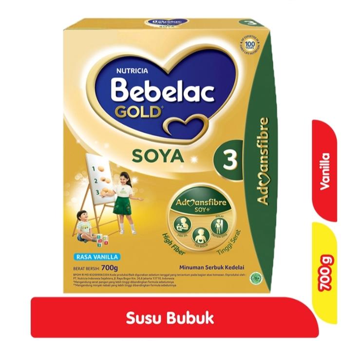 Gambar bebelac gold soya 3 700gr vanilla dari Toko Ibu Narti undefined Tokopedia