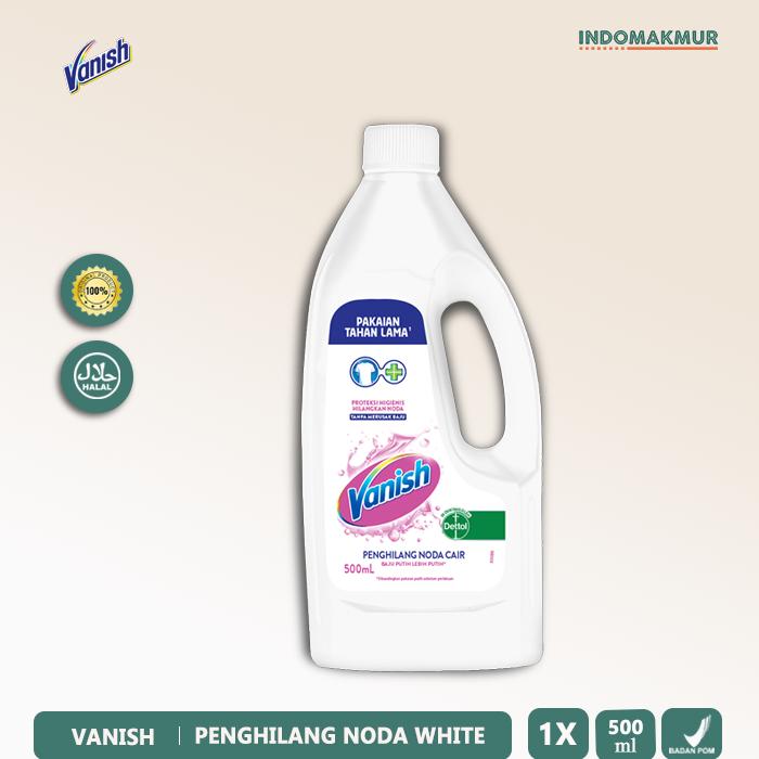 Gambar Vanish Penghilang Noda Cair - 425ml, 500ml & 750ml - White 500ml dari INDOMAKMUR. undefined Tokopedia