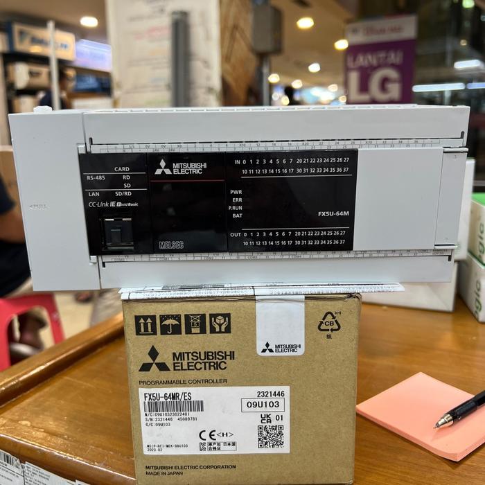 Mitsubishi Plc Vezérlő Fx5U-32Mr Es 64Mr Es 80Mr 32Mt Es 64Mt 80Mt Es Mitsubishi Plc Vezérlő Fx5U-32Mr Es 64Mr Es 80Mr 32Mt Es 64Mt 80Mt Es