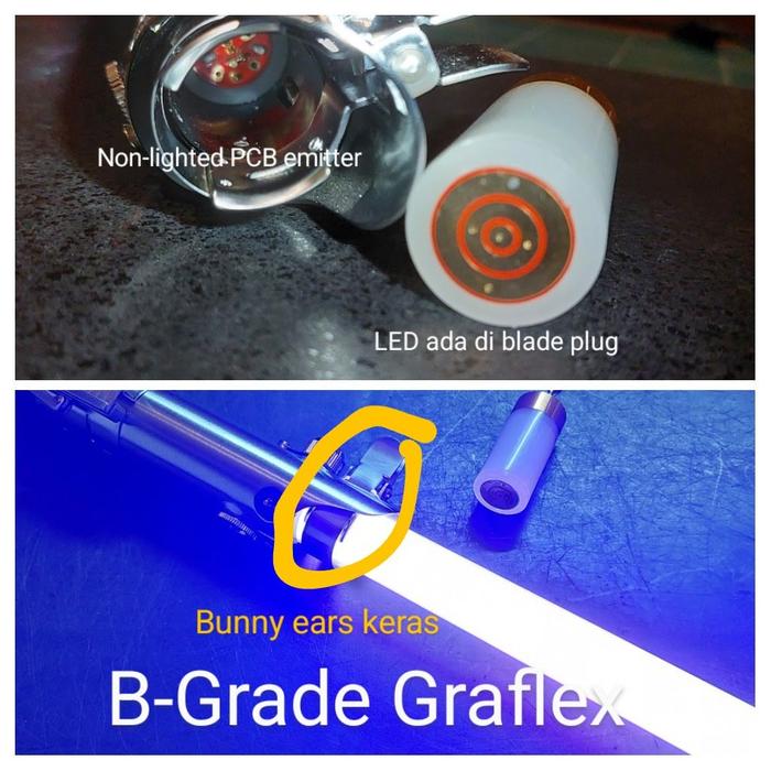 Gambar Luke Skywalker Lightsaber FX Graflex Anakin Rey - Proffie + Neopixel - 89 Sabers dari Jawa's Depot undefined Tokopedia