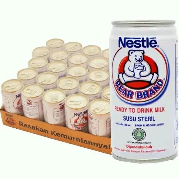 Gambar EF Bear Brand 189ml isi 30pcs dari Laris Baking Mart undefined Tokopedia