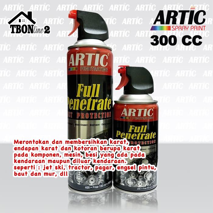 Gambar WD ANTI KARAT MERK ARTIC FULL PENETRATE ARTIC 300CC & 500CC - 300 CC dari tbonline2 you undefined Tokopedia