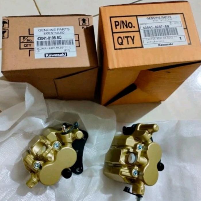 Gambar kaliper cakram ninja rr old zx original kawasaki made in Thailand - depan belakang dari RD’shopp undefined Tokopedia