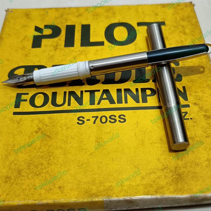 Gambar Pulpen Pilot Fountain Pen Birdie S70SS Medium Jadul Original Jepang - Putih dari atkworld undefined 4 Tokopedia
