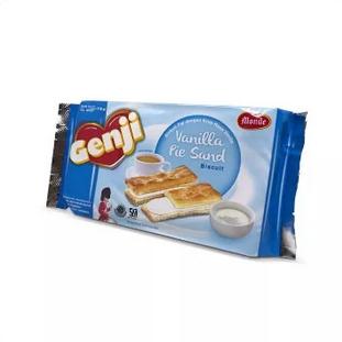 Gambar MONDE GENJI ORIGINAL PIE BISCUITS 70GR - VANILA. dari FrankShopp undefined Tokopedia