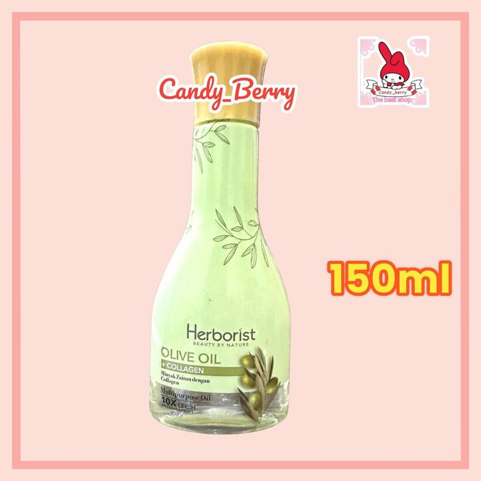 Gambar Herborist Olive Oil + Collagen Minyak Zaitun 150ml dari CandySweetyShop undefined Tokopedia