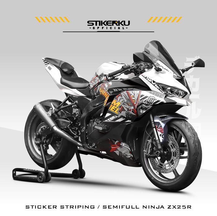 Promo STICKER SEMIFULL NINJA ZX-25R / MOTIF 11/ KAWASAKI ZX25R