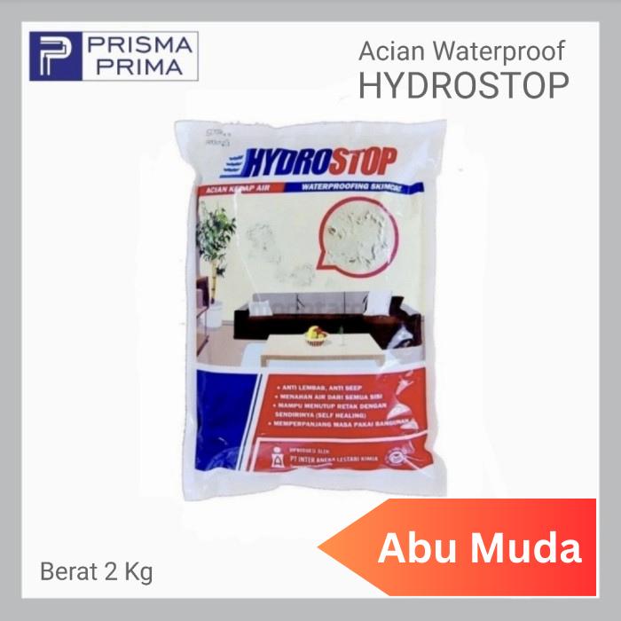 Gambar Semen Acian Pelapis Anti Bocor Aquaproof Hydrostop 2 Kg - Abu Muda dari Toko Cat Prisma Prima undefined Tokopedia