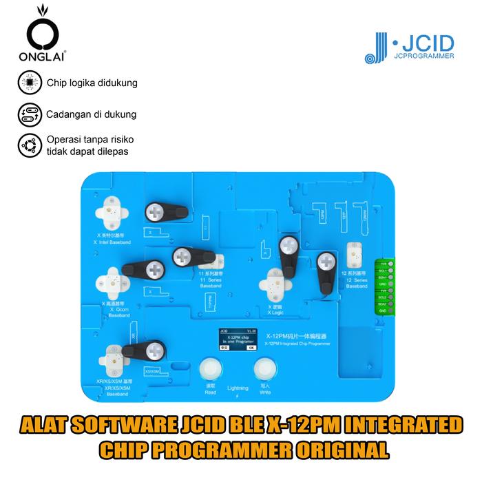 Gambar Alat Software JCID BLE X 12PM Intagrated Chip Porgramemer Baseband Eeprom Recording Reading And Writing Iphone X hingga 12 Pro Max - Jc X 12Pm Original dari onglaistore undefined Tokopedia