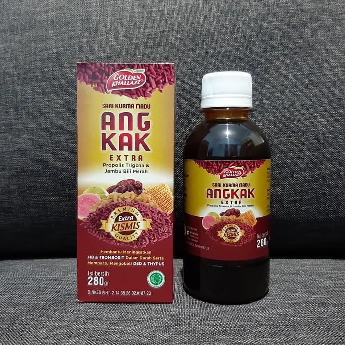 Gambar Obat Penurun Panas Demam Naik Turun Alami Madu Angkak Trombosit Murah - Khallazz 280gr dari Fonterin Group undefined Tokopedia