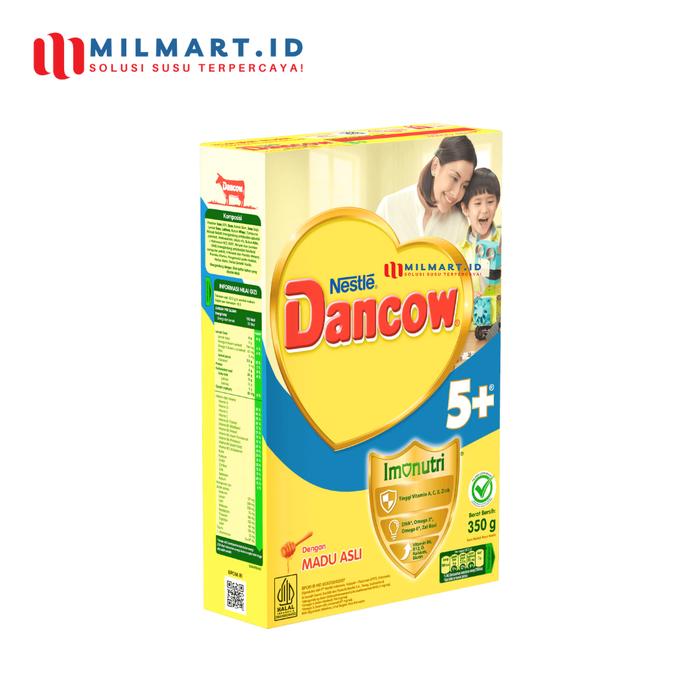 Gambar NESTLE DANCOW 5+ MADU/VANILA 350 G SUSU PERTUMBUHAN ANAK VANILLA 350G - MADU dari milmart.id undefined Tokopedia