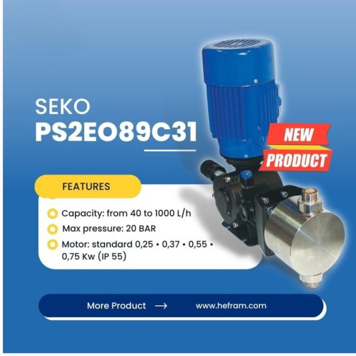 Pompa Chimica SEKO NPG3 Kit Pompa Dosatrice Chimica Seko PG3 Per - Foto 2