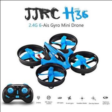 Gambar Drone H36 Mini JJRC H36 2.4G 4CH 6Axis Gyro Headless Mode RTF -Abu abu - Blue dari Georgia Naomi Shop undefined Tokopedia