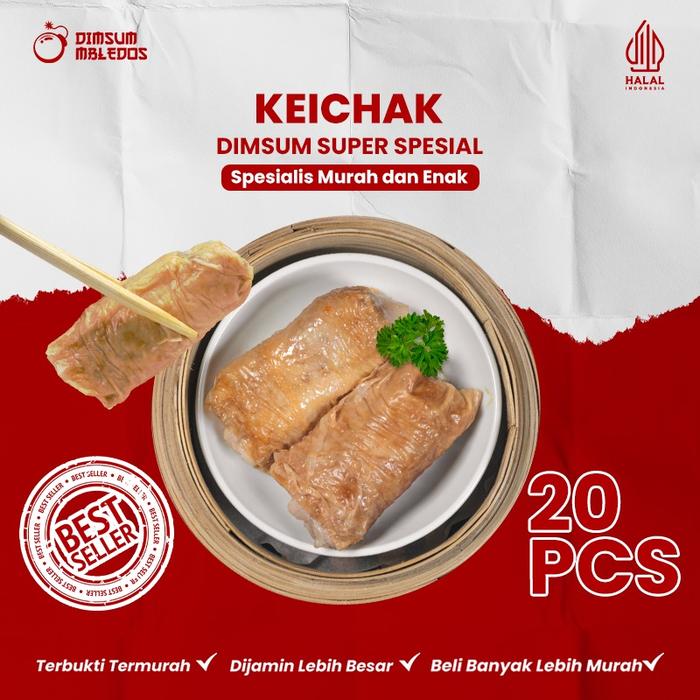 Gambar Dimsum Keichak - Dim Sum Kei Chak - Frozen food Dimsum Mbledos dari Dimsum Mbledos Official undefined Tokopedia
